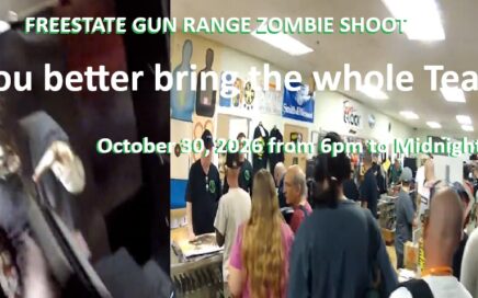 Freestate Gunrange Zombie Shoot